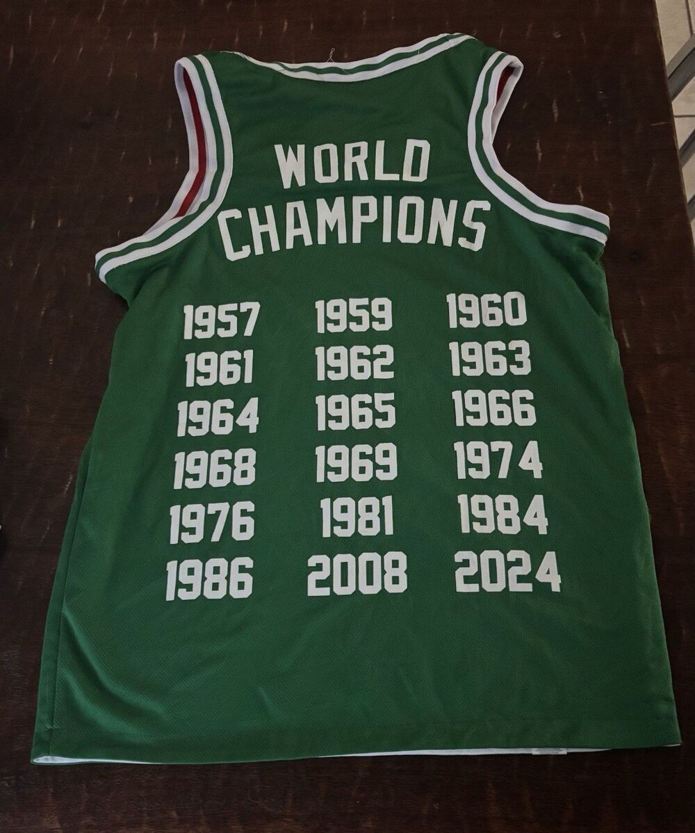 Reversible Boston Celtics Red Sox World Champions Jersey Tank Size M - Picture 6 of 6